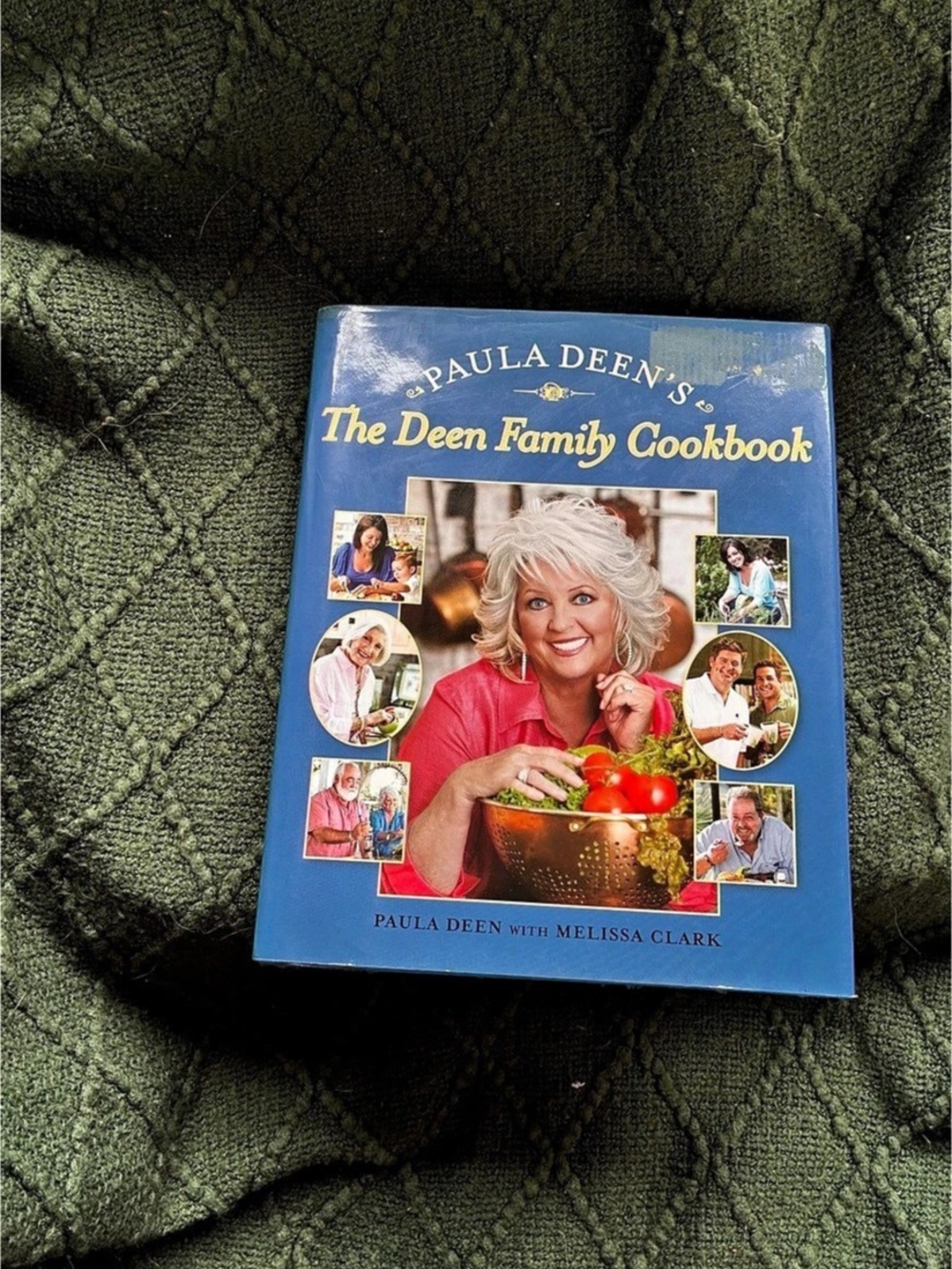 Paula Deen The Deen Family Cookbook Blue